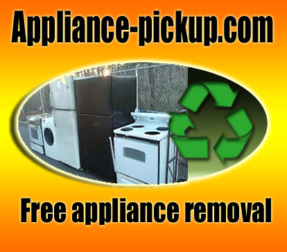 Appliance Pick Up California | Free Appliance Pickup Service